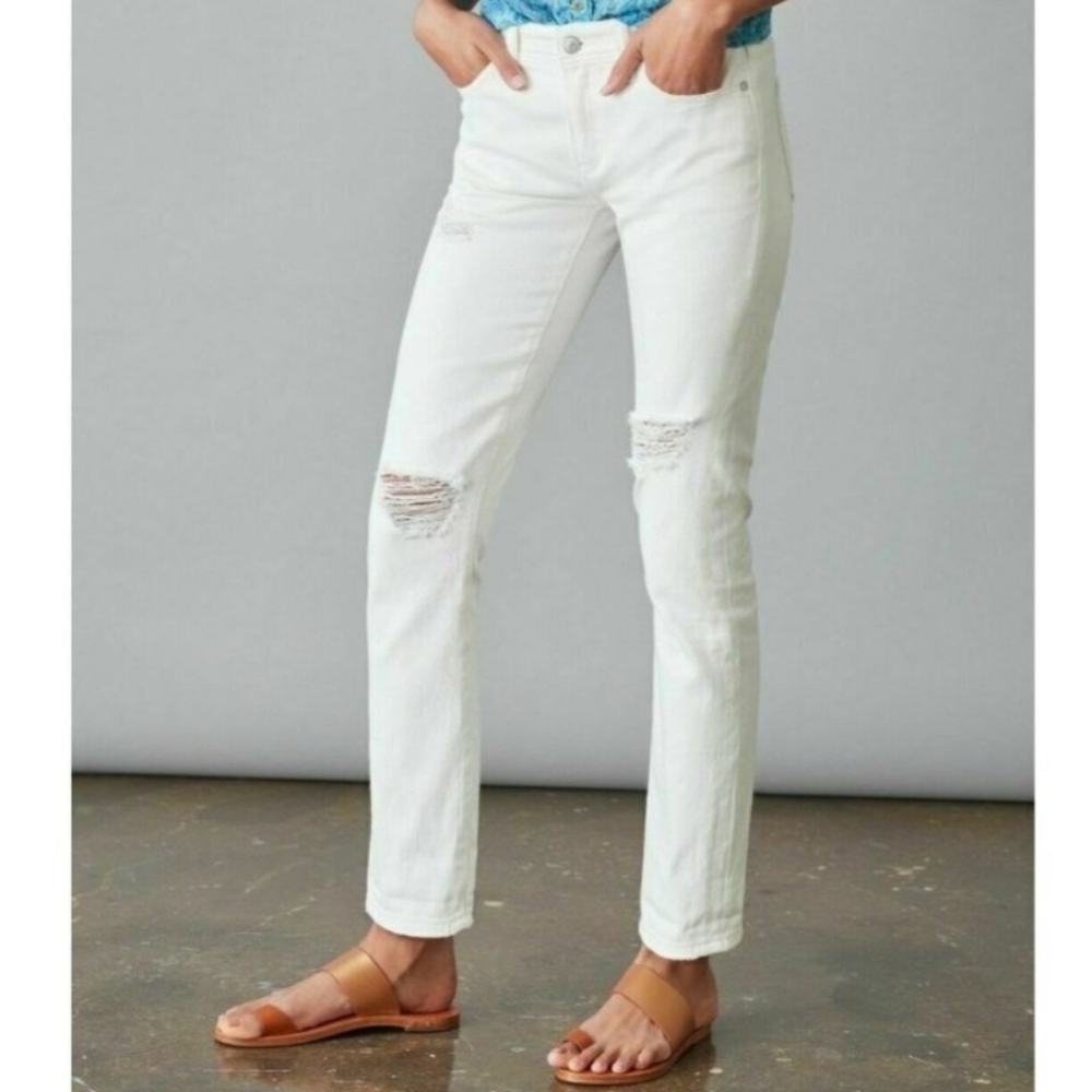 Pilcro By Anthropology Slim Boyfriend Jeans